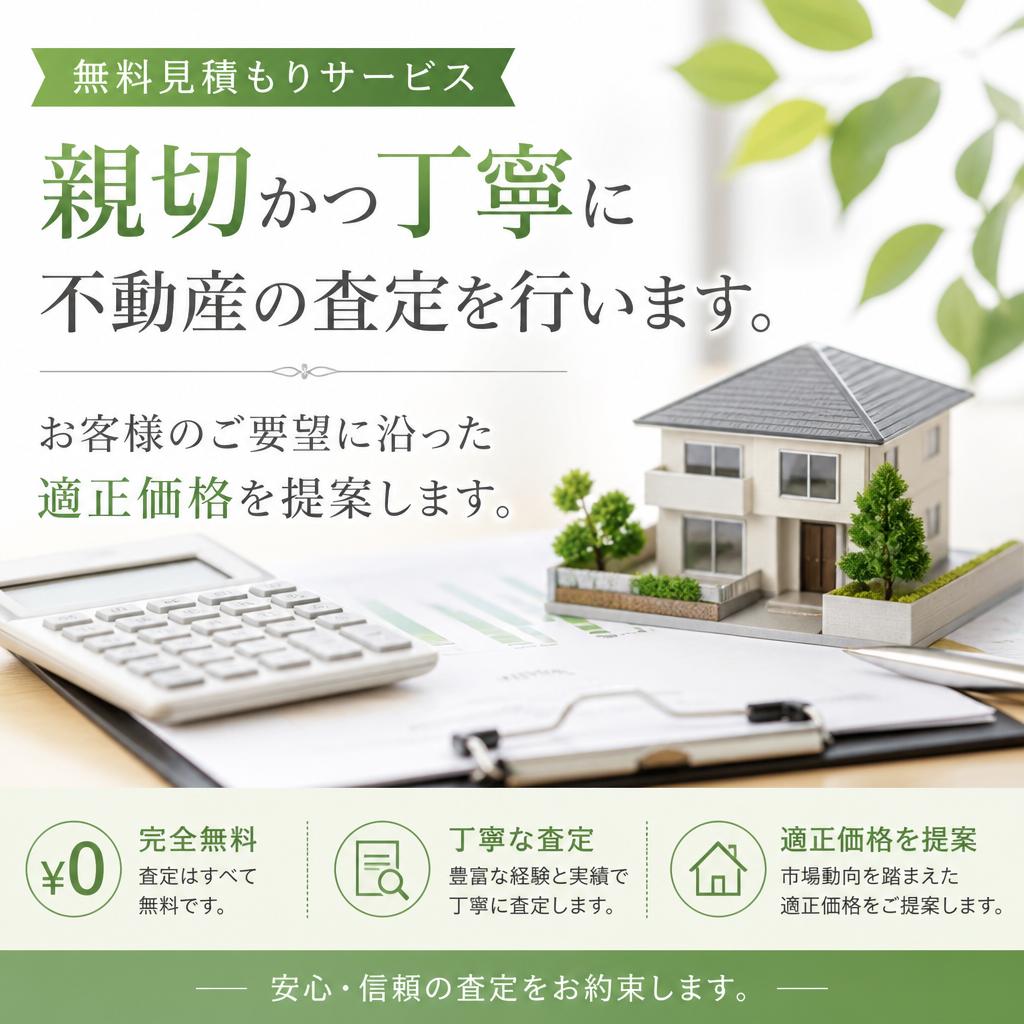 親切丁寧な無料見積もり