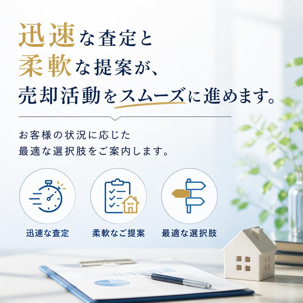 スピーディーな対応と柔軟な提案