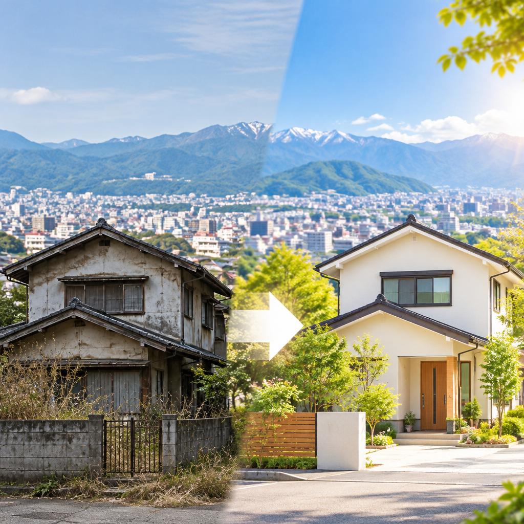 空き家を「負担」から「未来の資産」へ。放置する前に、長野市の不動産売却のプロへご相談ください。